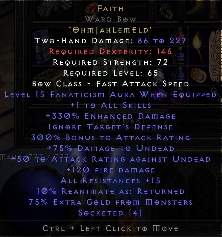 Best Base for Faith Runeword: What Should You Choose?
