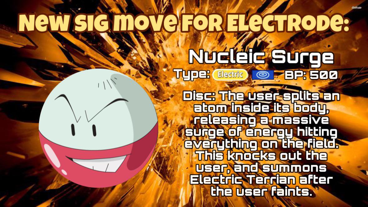 Best Moveset for Electrode: The Electric Showdown
