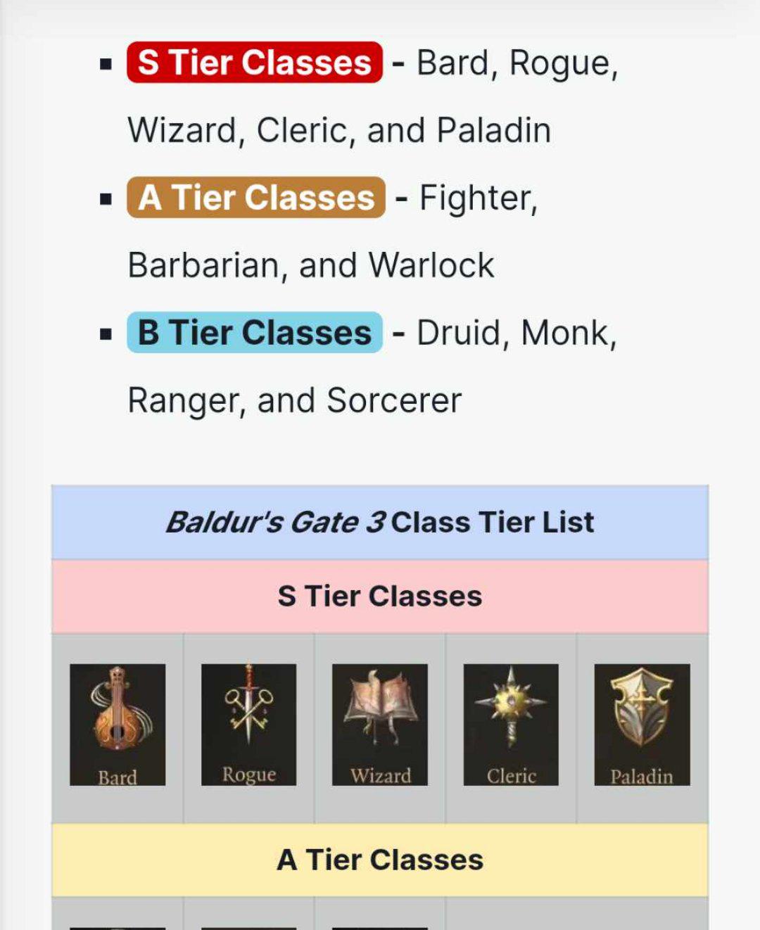 BG3 Build Tier List: Find the Best Builds for Your Adventure!