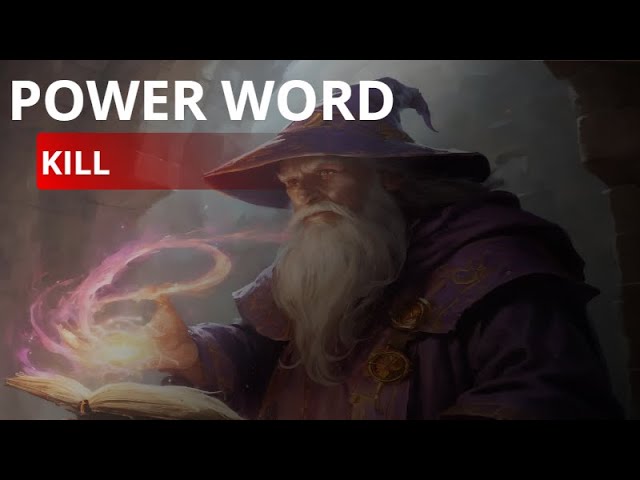 Baldur's Gate 3 Power Word Kill: The Most Powerful Spell and How to Handle It