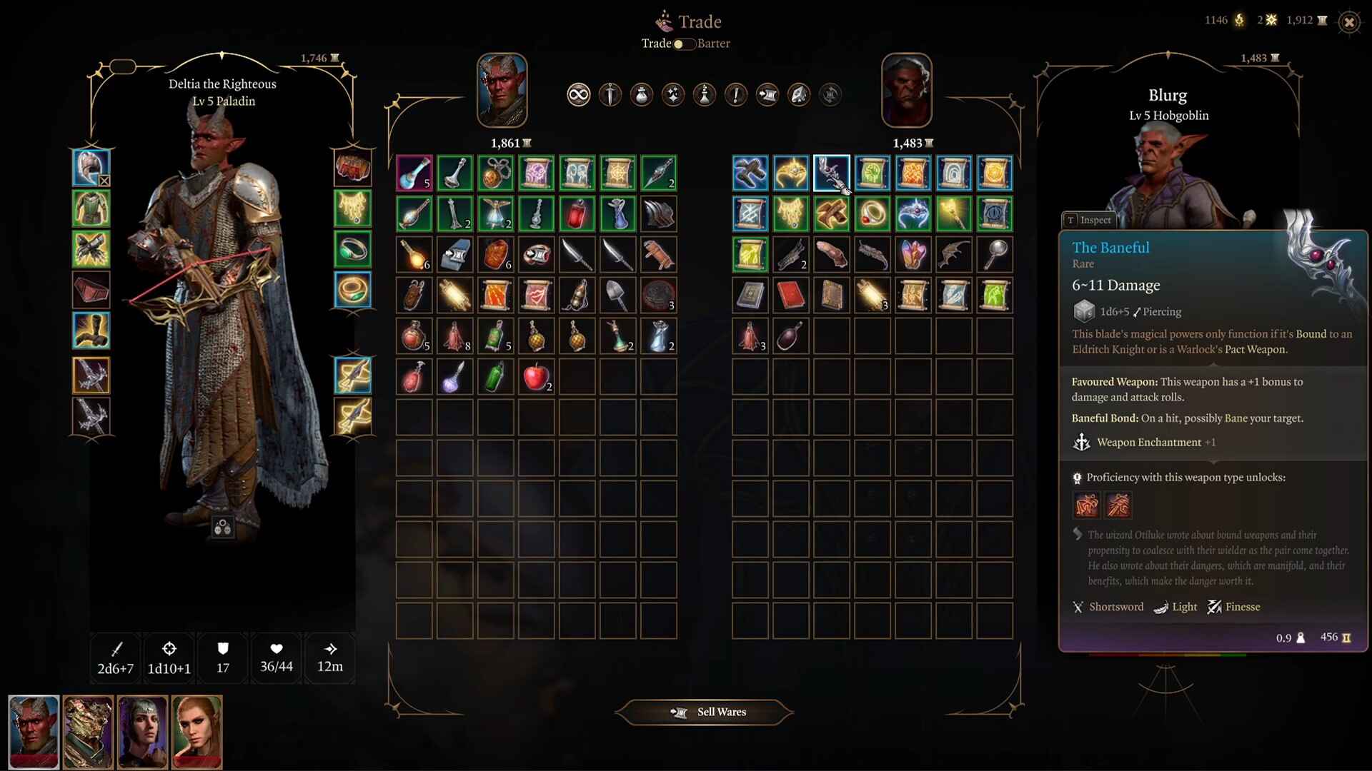 Baldur's Gate 3 The Baneful: A Fun Problem with Solutions!