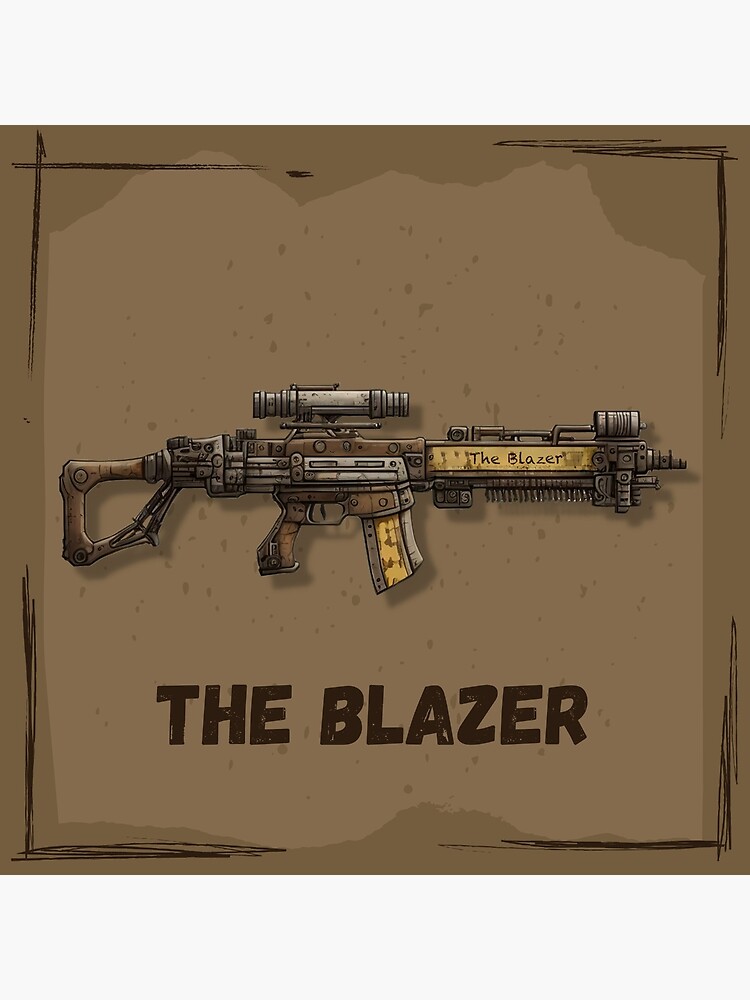 Atom RPG Wooden Assault Rifle: The Mysterious Weapon of the Wasteland