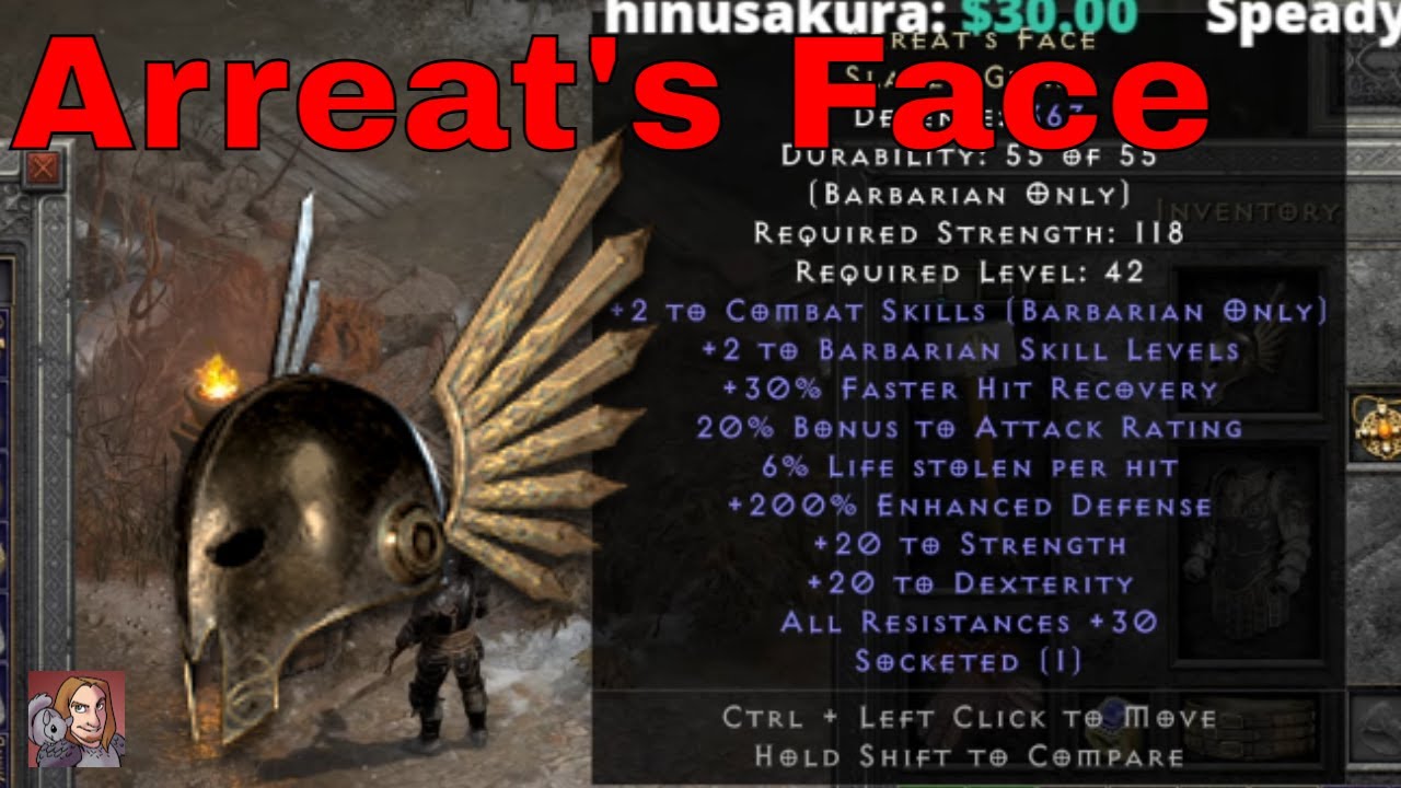 Arreat's Face in D2R: A Legendary Item or a Hidden Problem?