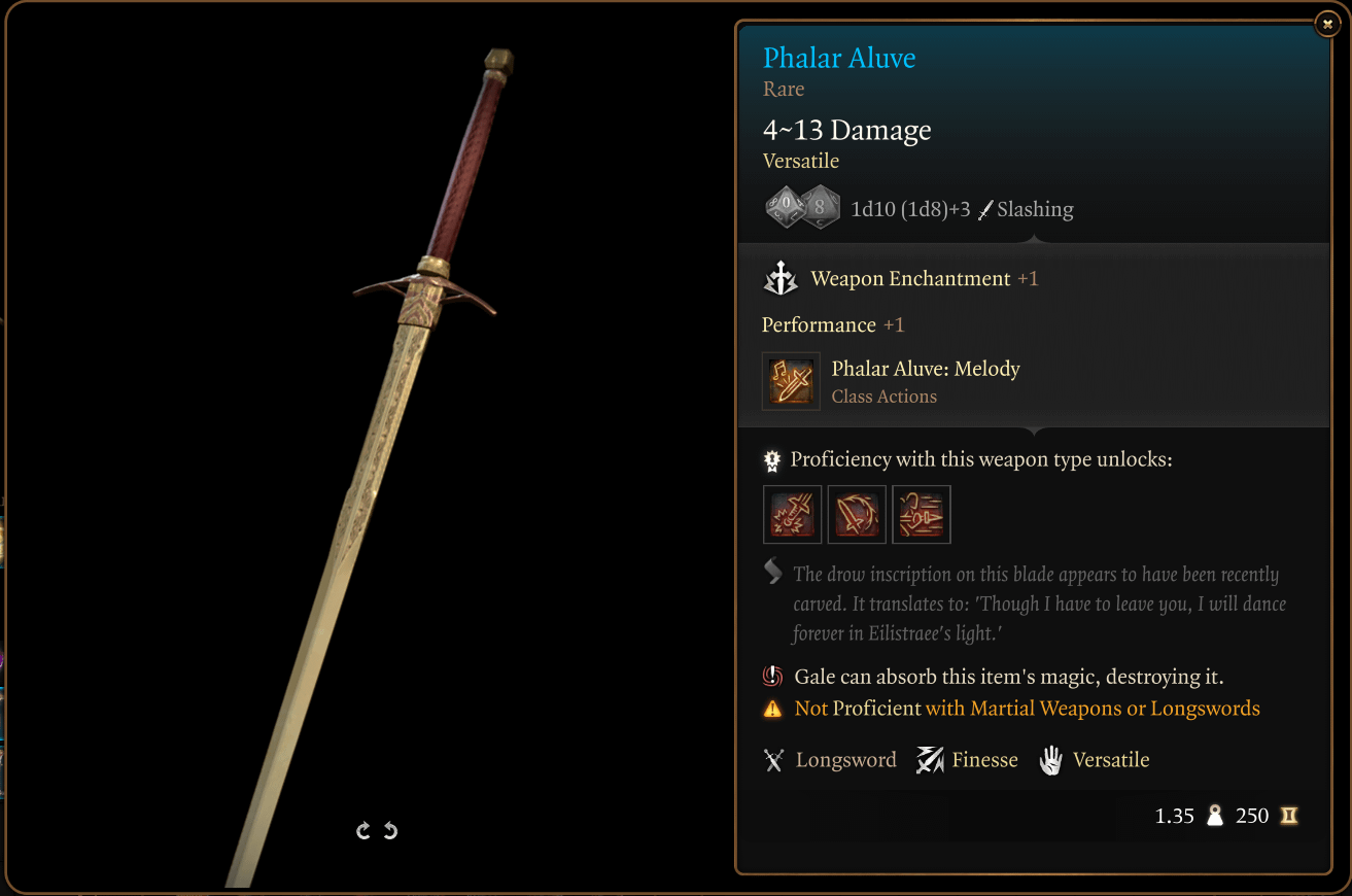 Best Long Swords BG3: The Ultimate Weapon Guide