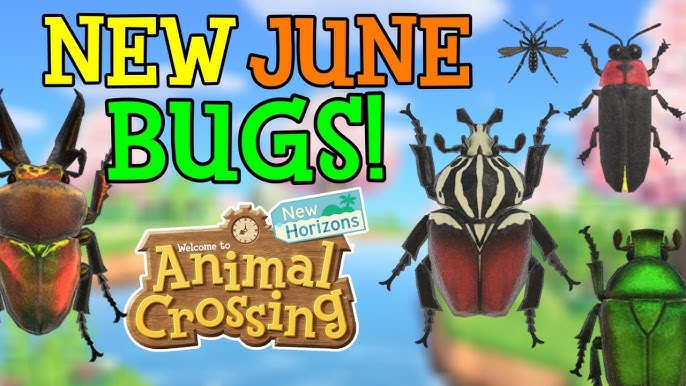 Animal Crossing New Horizons June Bugs: The Secret Insects Taking Over Your Island