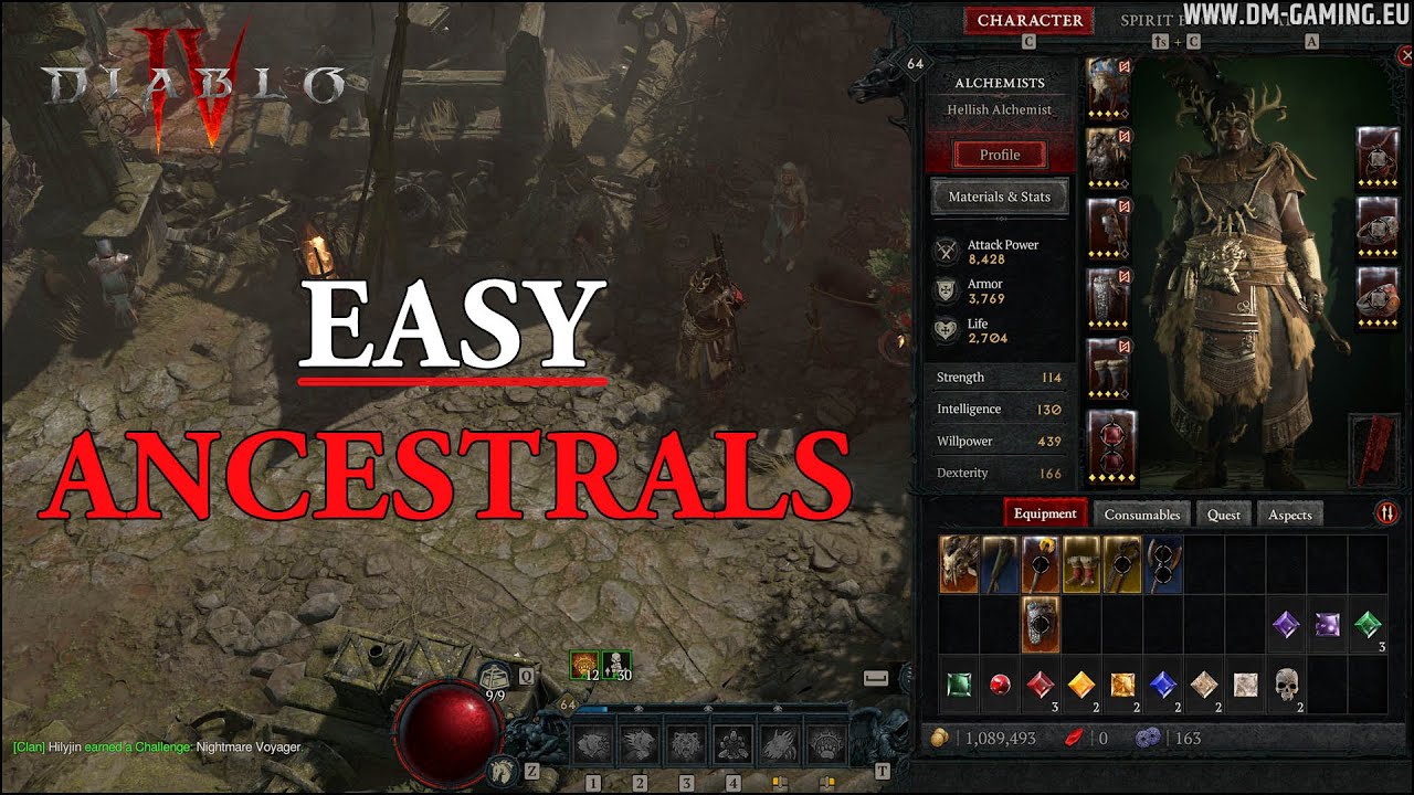 Best Place to Farm Ancestral Gear Diablo 4