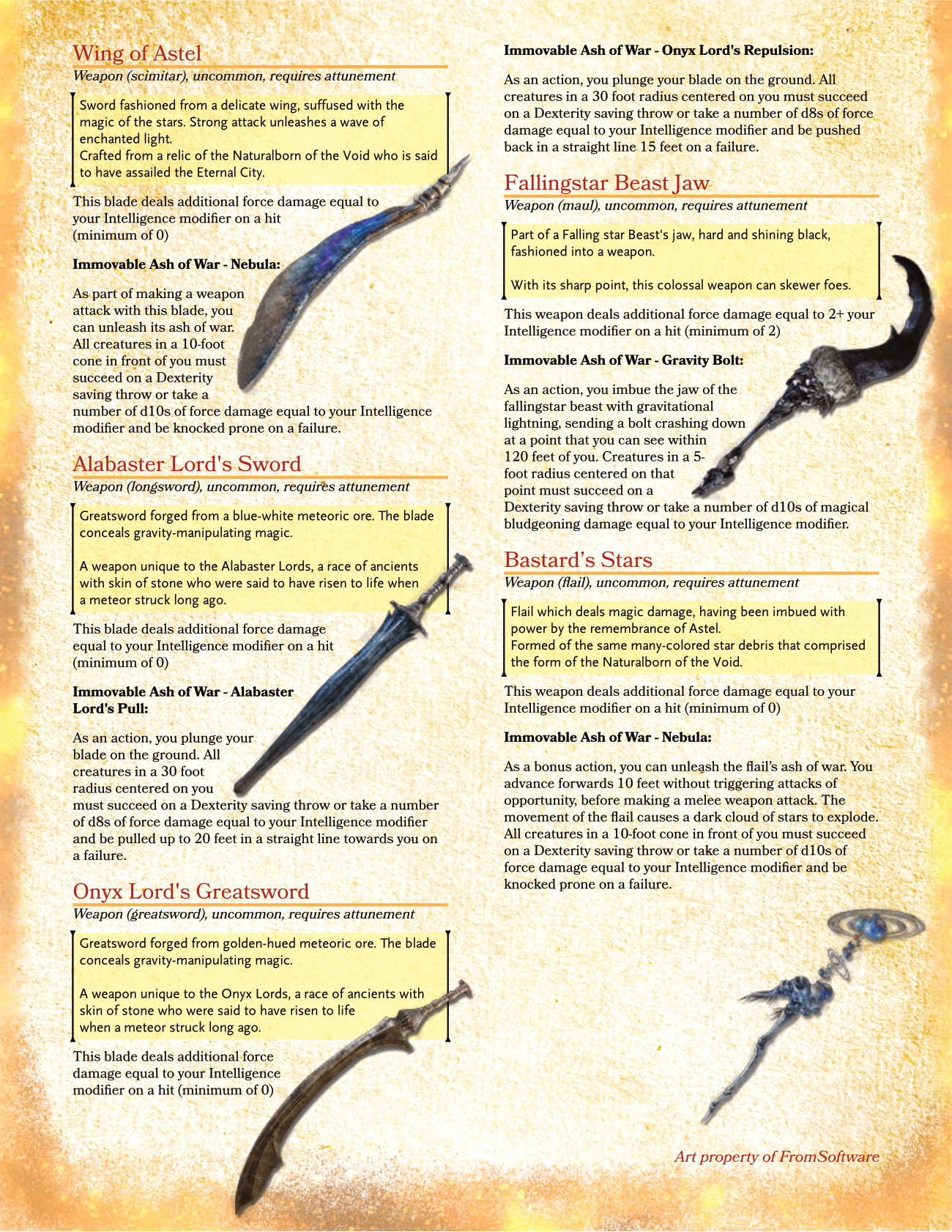 All Gravity Weapons Elden Ring: The Ultimate Guide