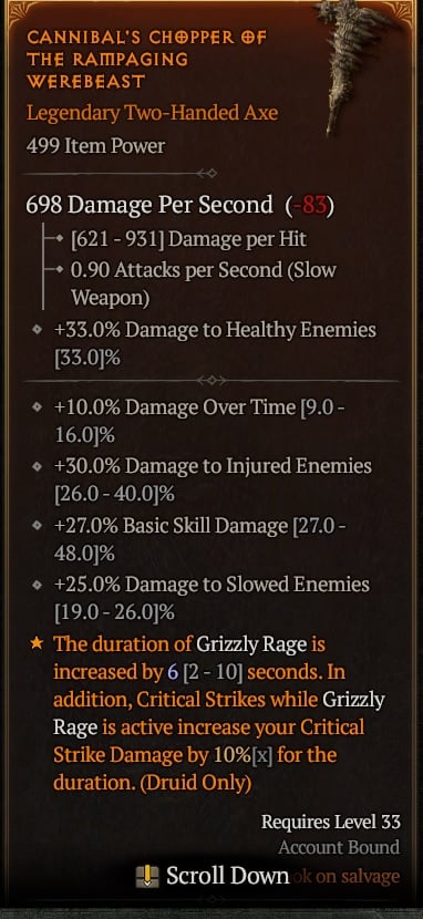 Aspect of the Rampaging Werebeast: A Deep Dive Into the Chaos