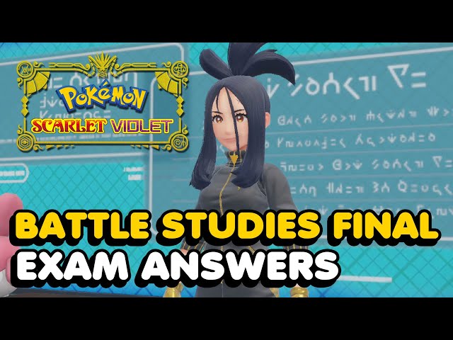 Battle Studies Class Pokemon Violet: Everything You Need to Know!