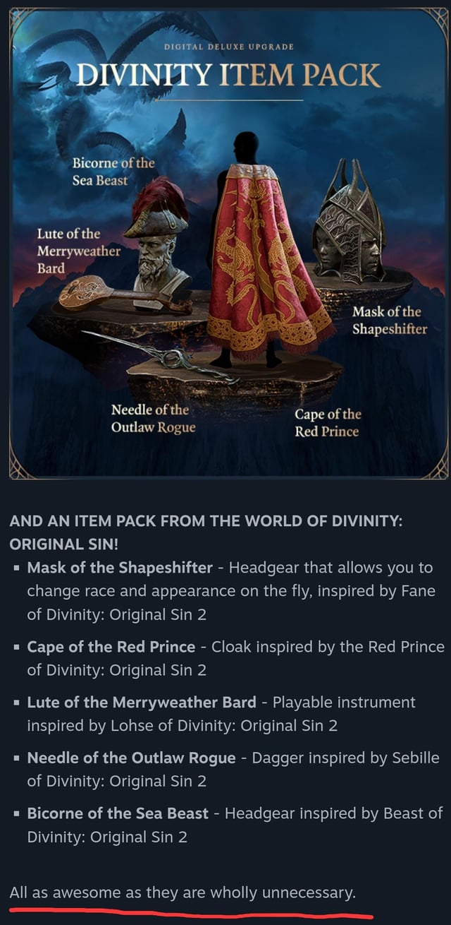 Baldur's Gate 3 Cape of the Red Prince: How to Deal with the Fashion Dilemma