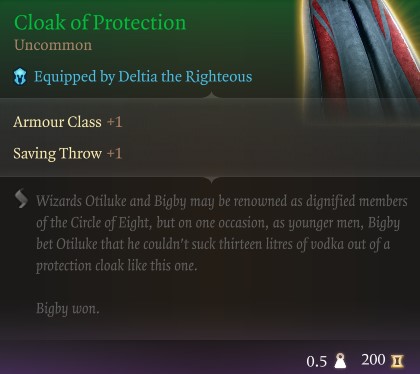 Baldur's Gate 3 Cloak of Protection: Everything You Need to Know
