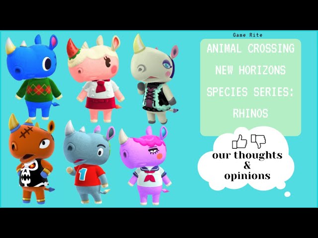 Animal Crossing Rhinos: The Mysteries Behind the Horned Villagers