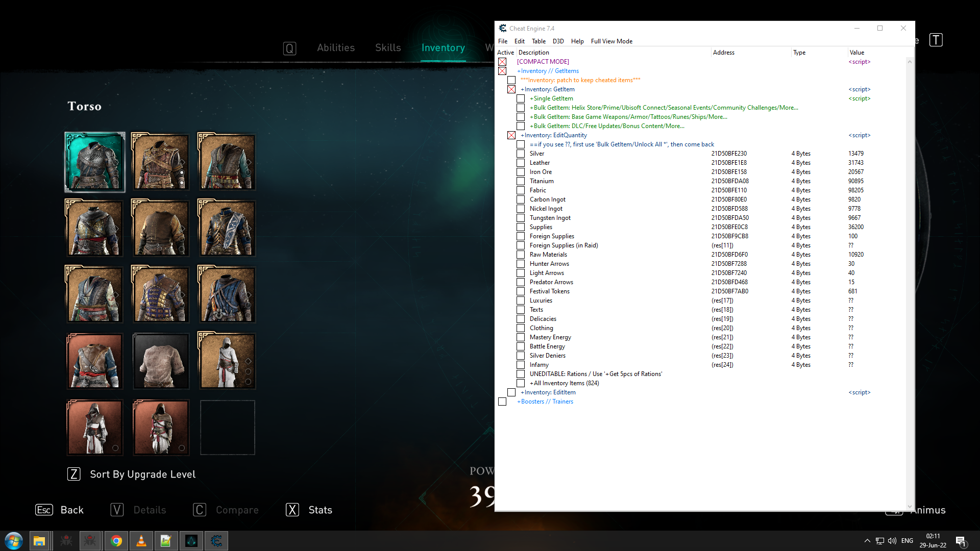 AC Valhalla Inventory Editor: Problems, Solutions, and Community Reactions