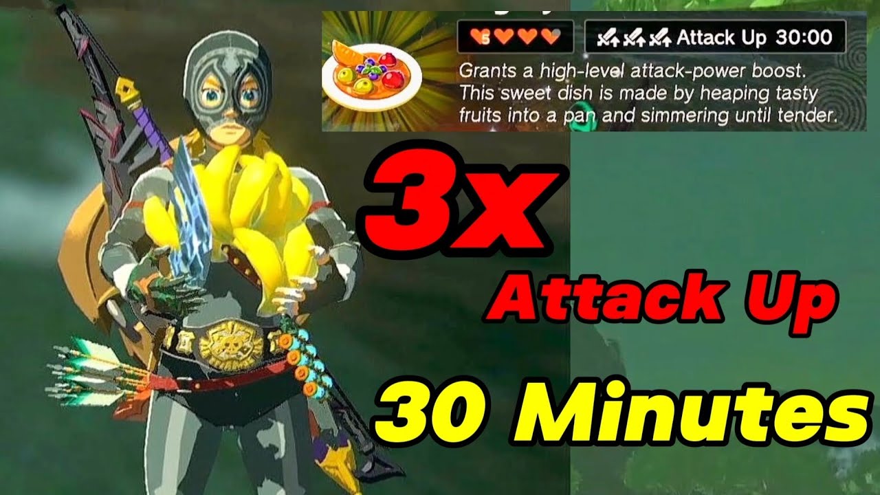 Attack Up Recipes TOTK: Boost Your Power in Tears of the Kingdom