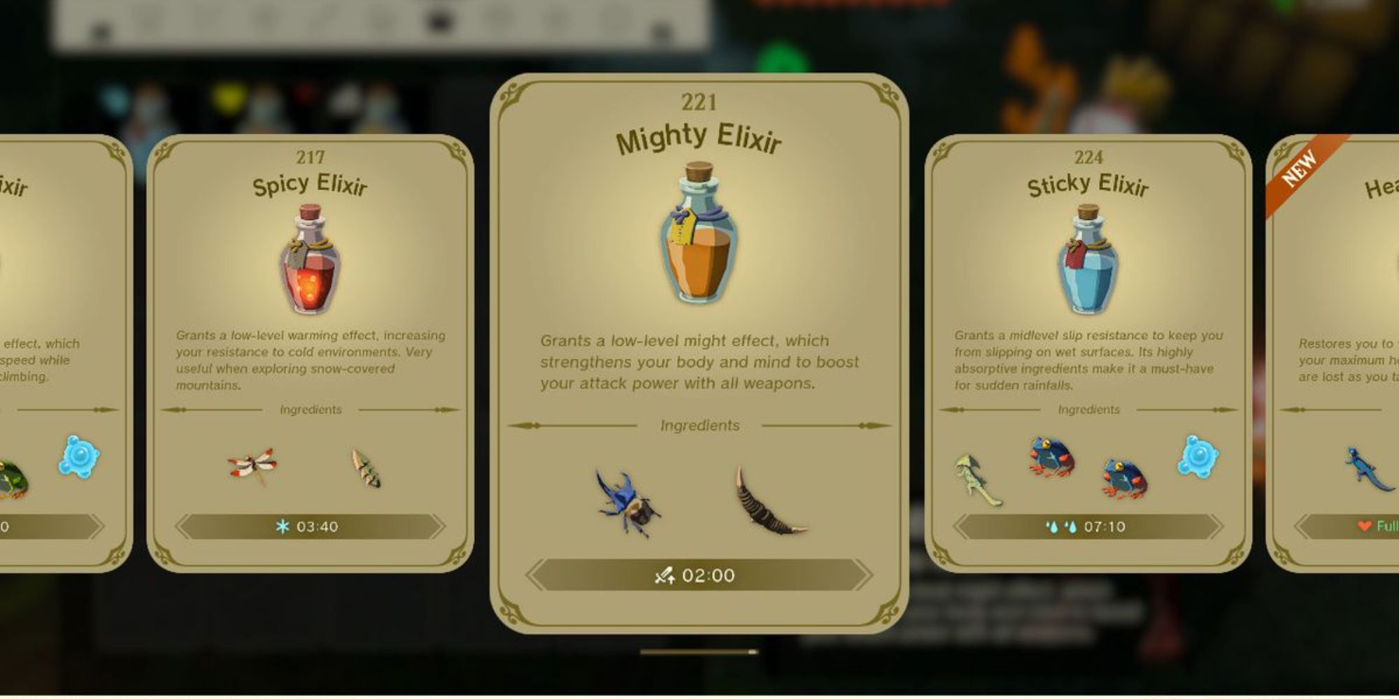 Attack Up Recipes TOTK: Boost Your Power in Tears of the Kingdom