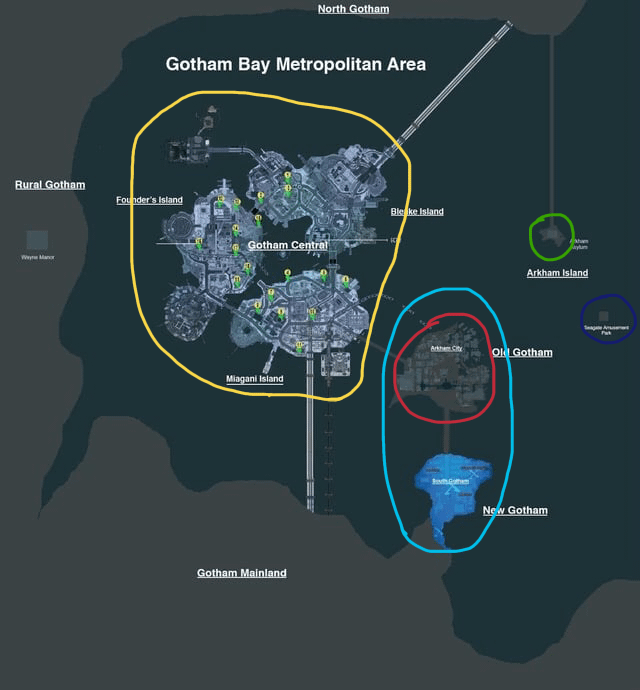 Arkham Knight Interactive Map: A Gamer’s Guide to Navigating Gotham