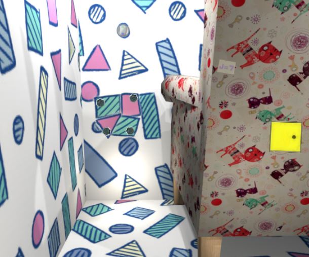 Bad Memory Escape Shapes House Walkthrough