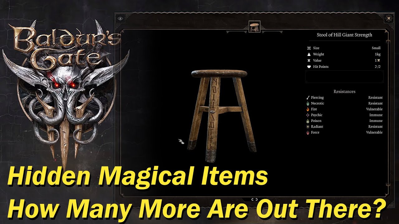 Baldur's Gate 3 Club of Hill Giant Strength: The Mighty Weapon That Rocks Your World