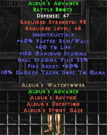 Aldur Boots: The Mystery, The Struggle, and How to Solve It