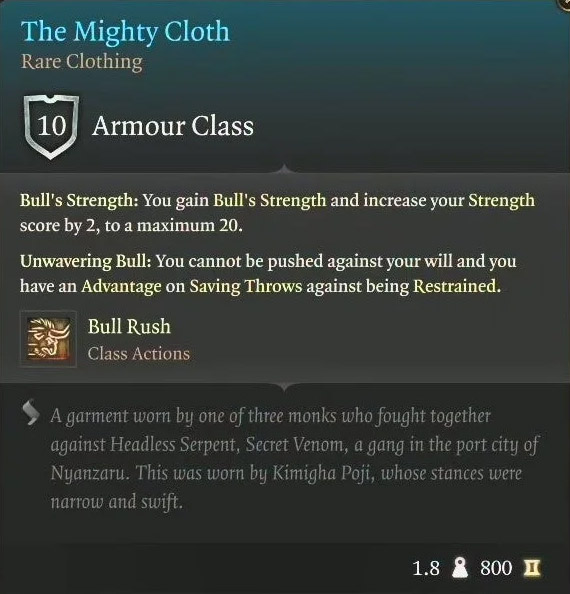 Everything You Need to Know About BG3 Bull's Strength