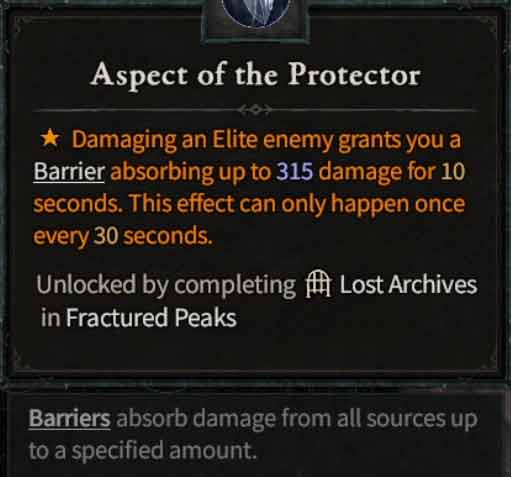 Aspect of the Protector Diablo 4: Everything You Need to Know