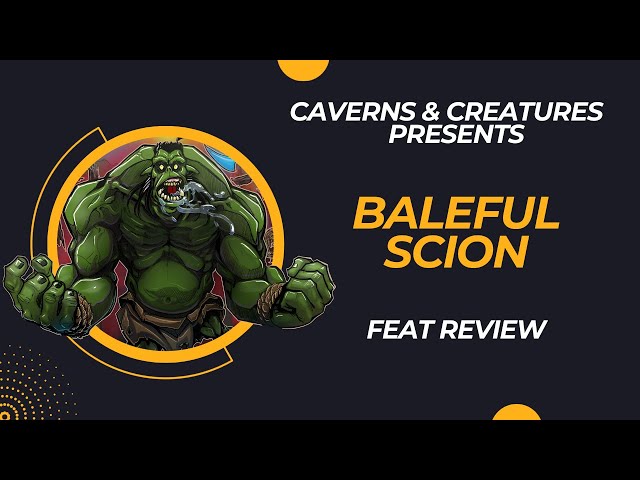Understanding the Baleful Scion: What’s Going Wrong and How to Fix It