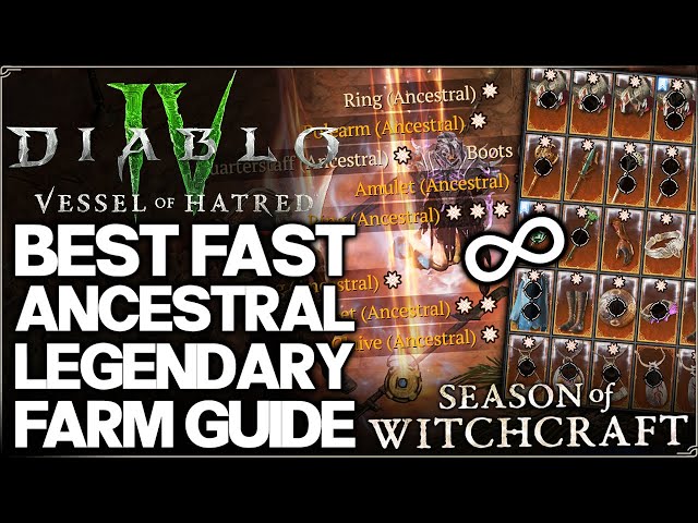 Best Place to Farm Ancestral Gear Diablo 4