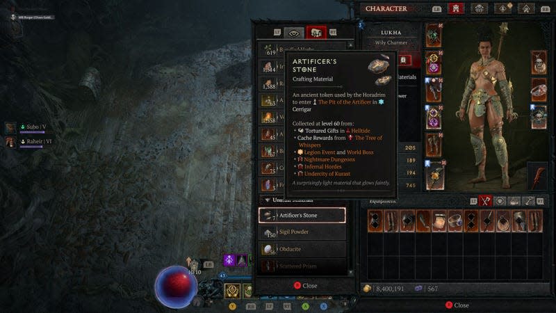 Artificers Stones Diablo 4: How To Use Them And What Players Think