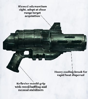 40k Inferno Pistol: The Weapon of Fire and Fury!