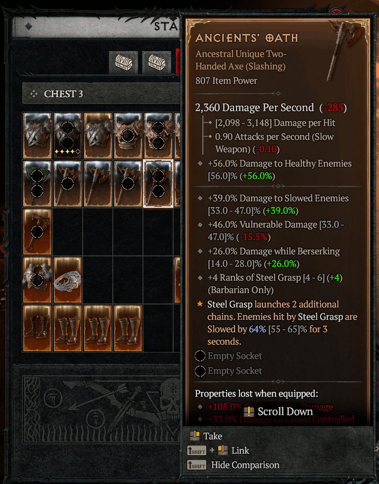 Ancient Oath Diablo 4: The Big Issue and How to Fix It